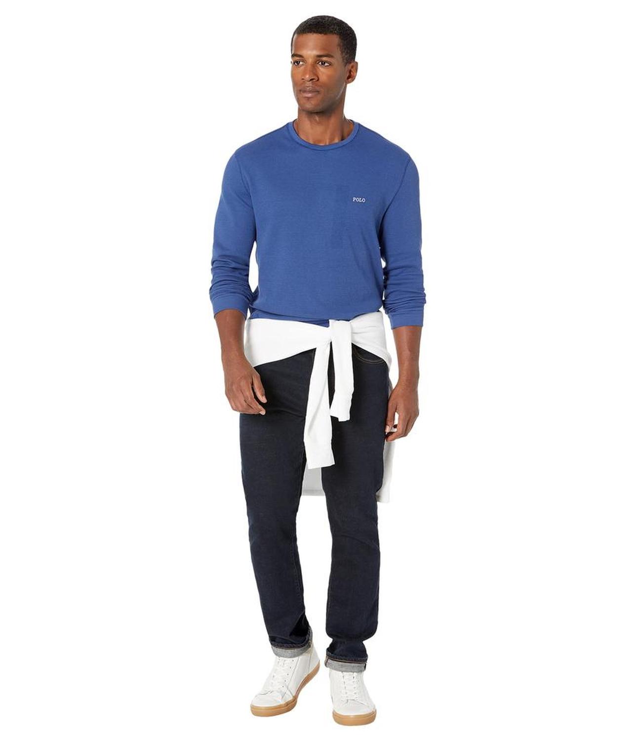 Waffle Long Sleeve Crew