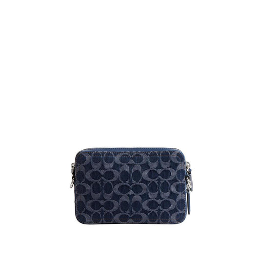 Charter Crossbody Bag 19 In Signature Denim