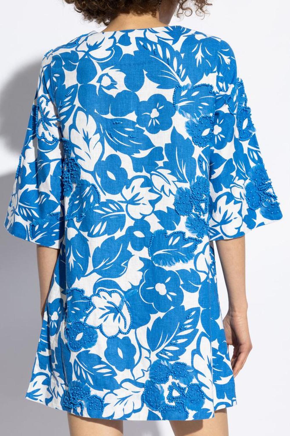 Kate Spade Floral A-Line Dress