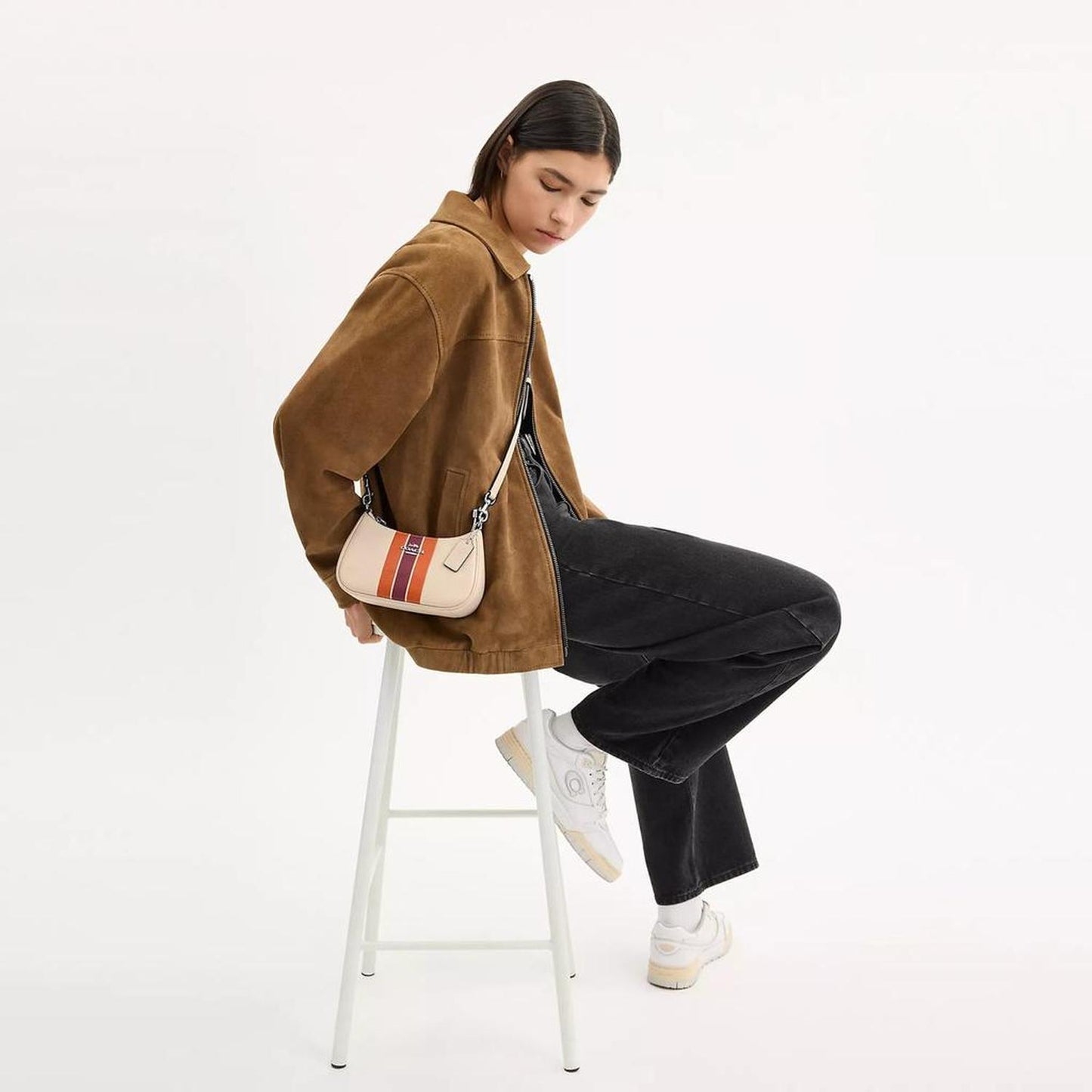 Teri Mini Crossbody Bag With Stripe