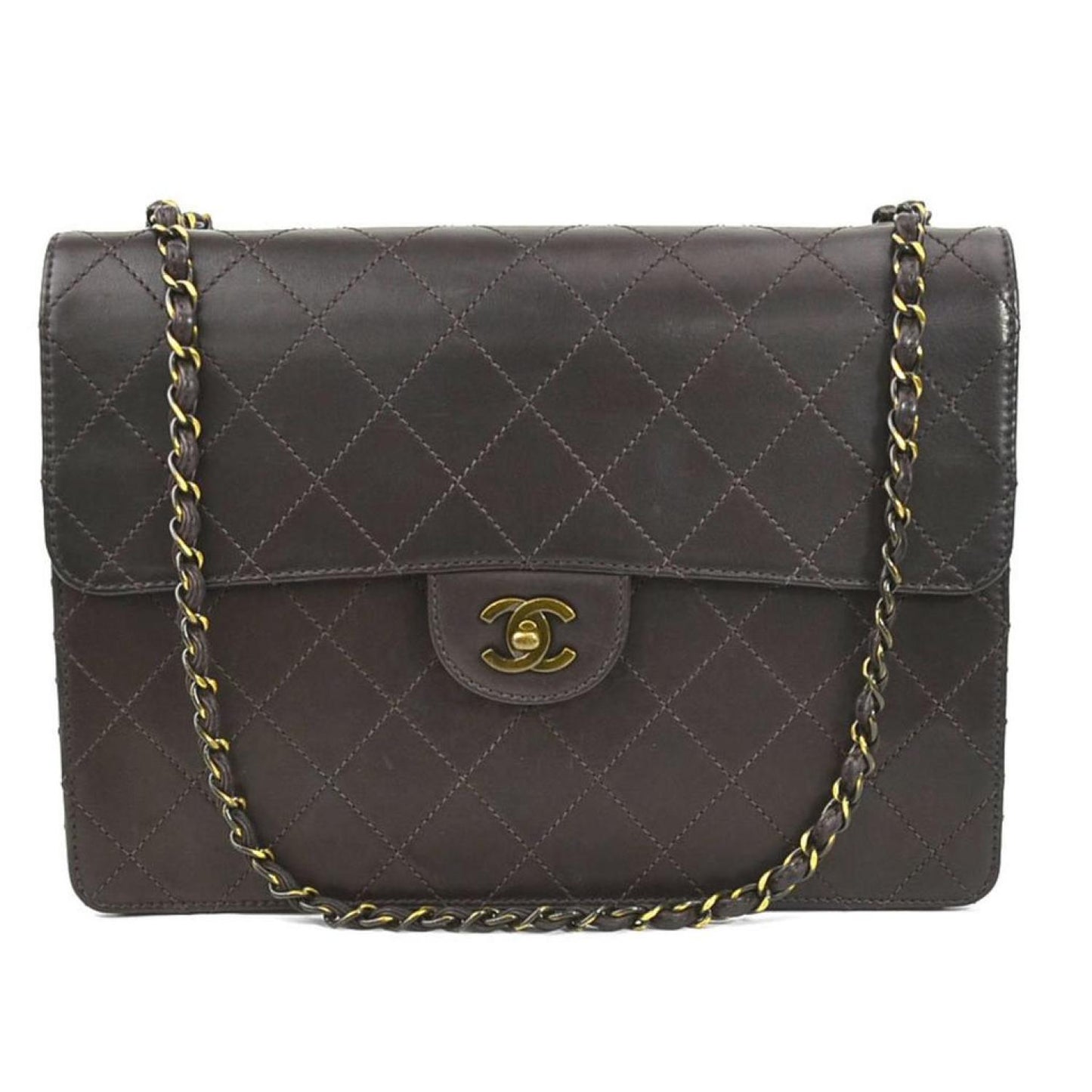 Chanel Timeless Leather Shoulder Bag (Pre-Owned)