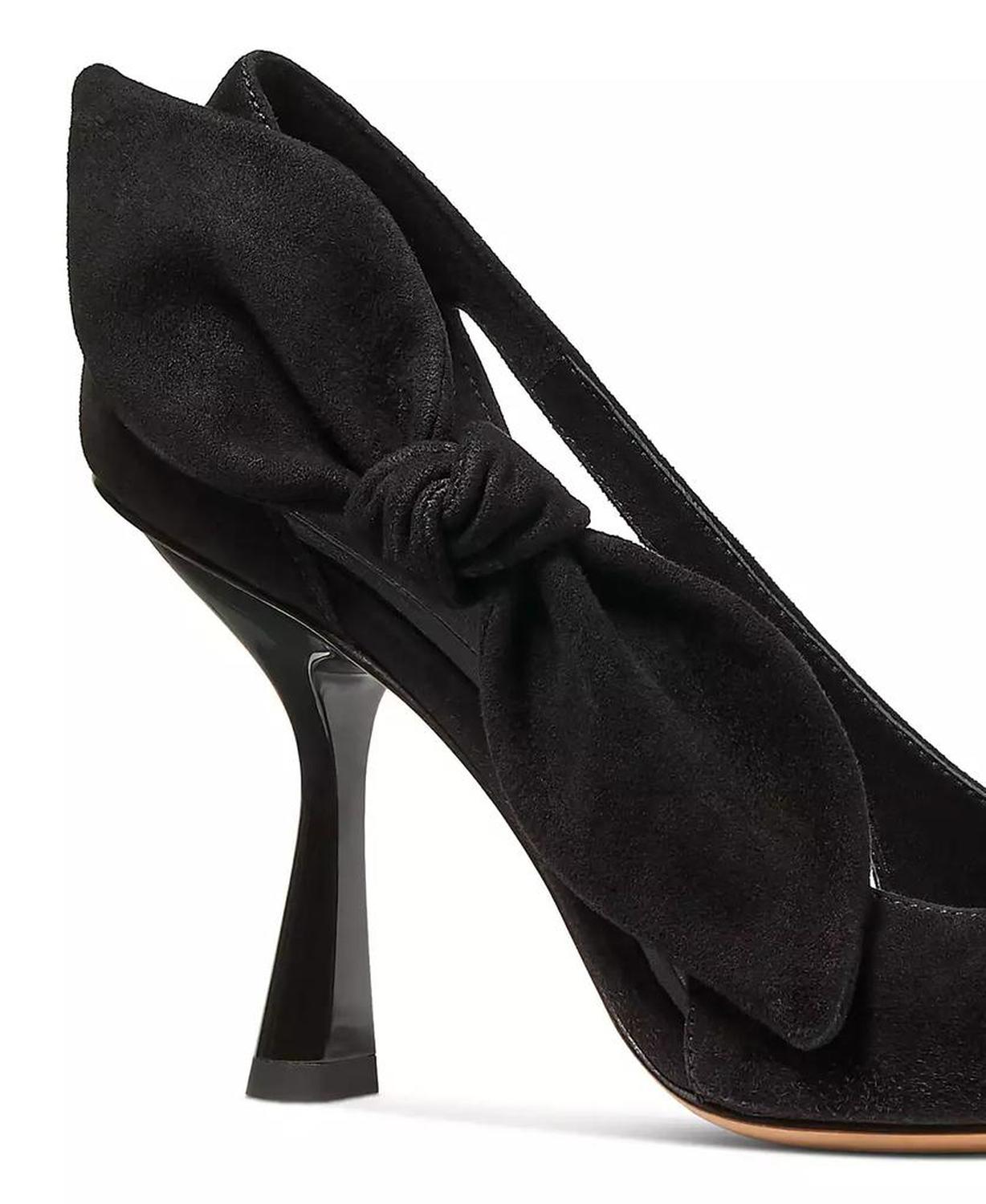 Women's Bunnie Suede Slip-On Pumps