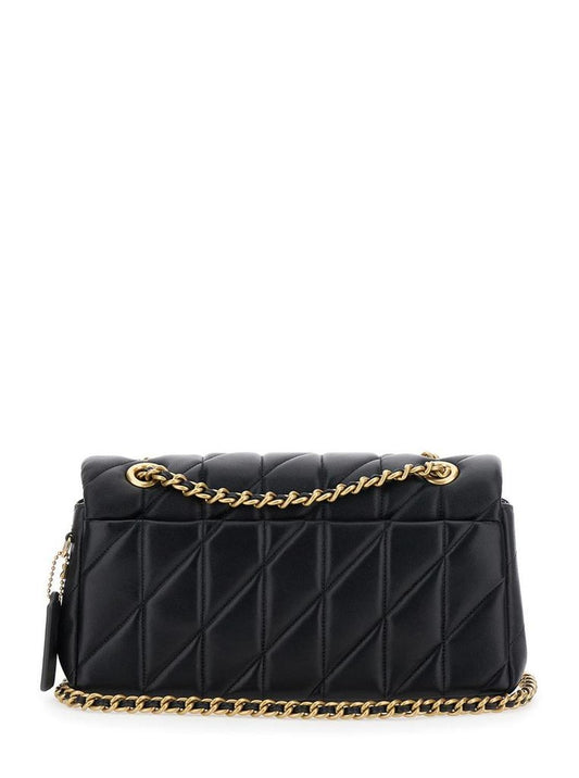 Coach Tabby 26 Logo Plaque Quilted Crossbody Bag