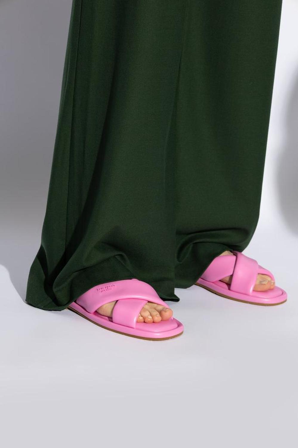 Kate Spade Crisscross Slide Flats