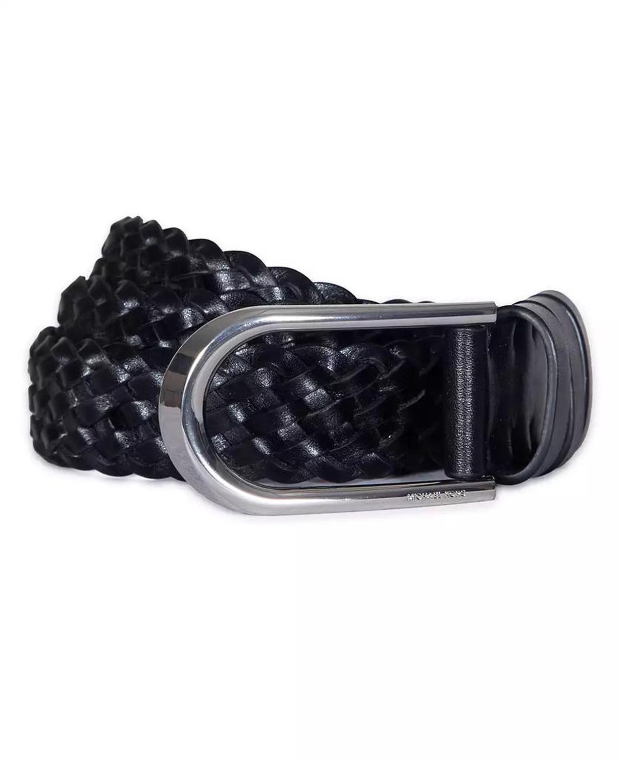 Women's 32mm Braided Leather Belt