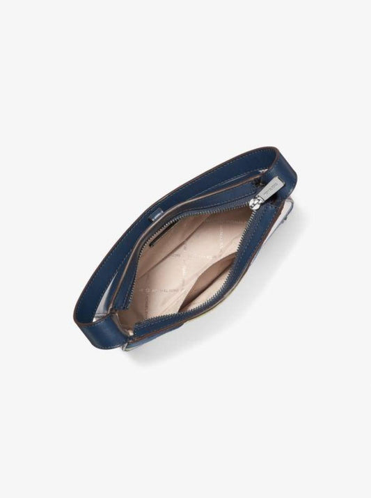 Lyra Small Color-Block Pochette