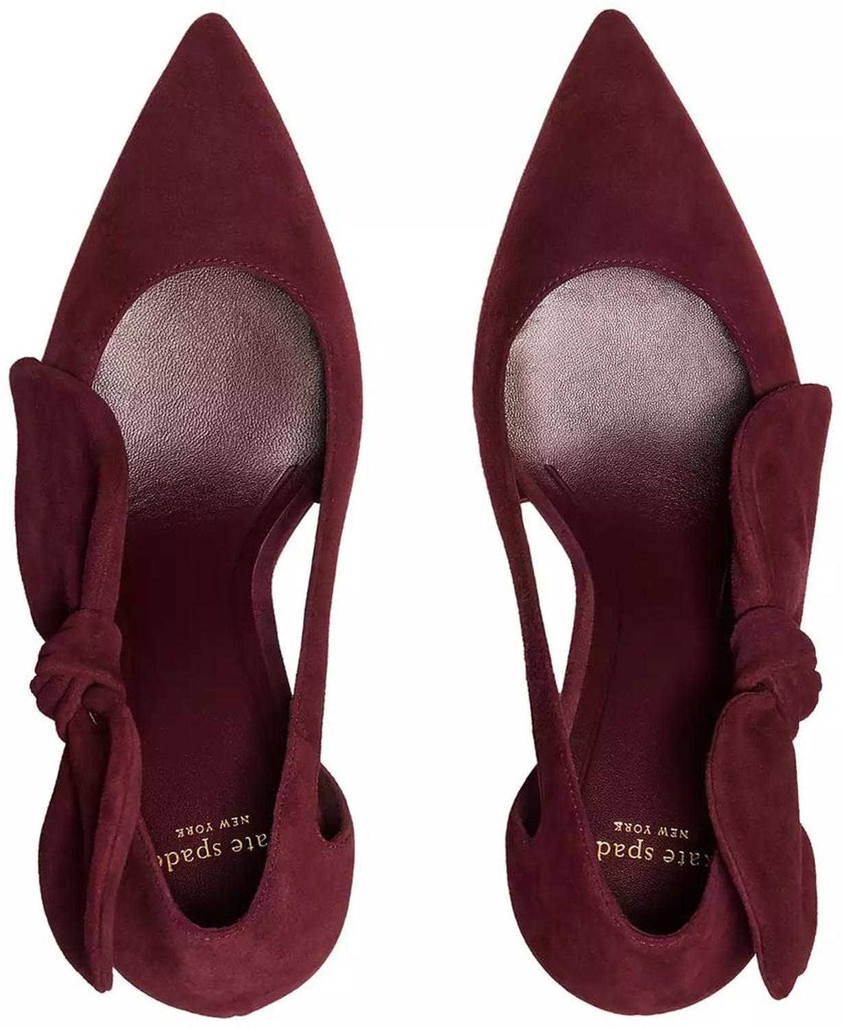Women's Bunnie Suede Slip-On Pumps