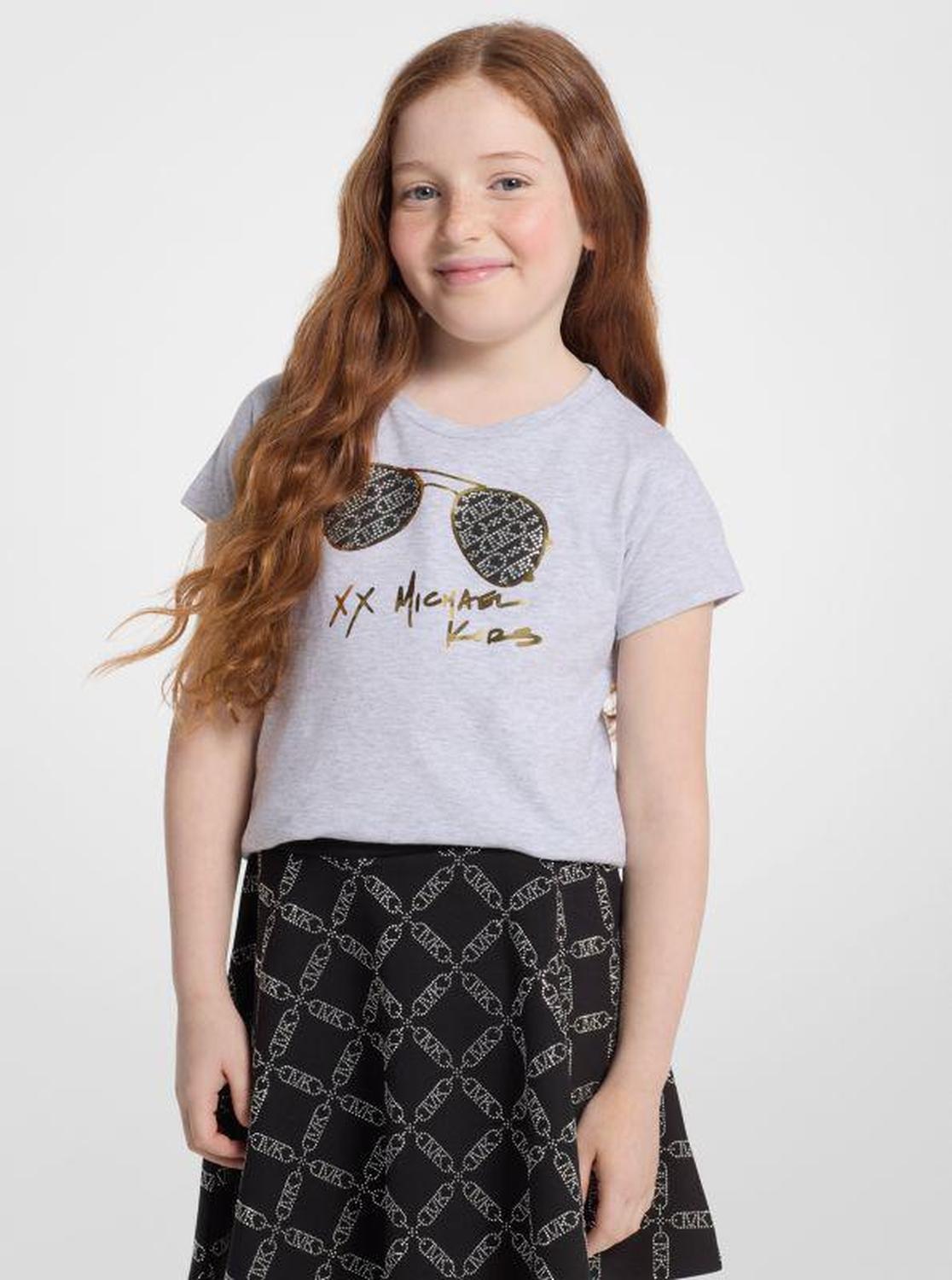 Empire Monogram Aviator Cotton T-Shirt