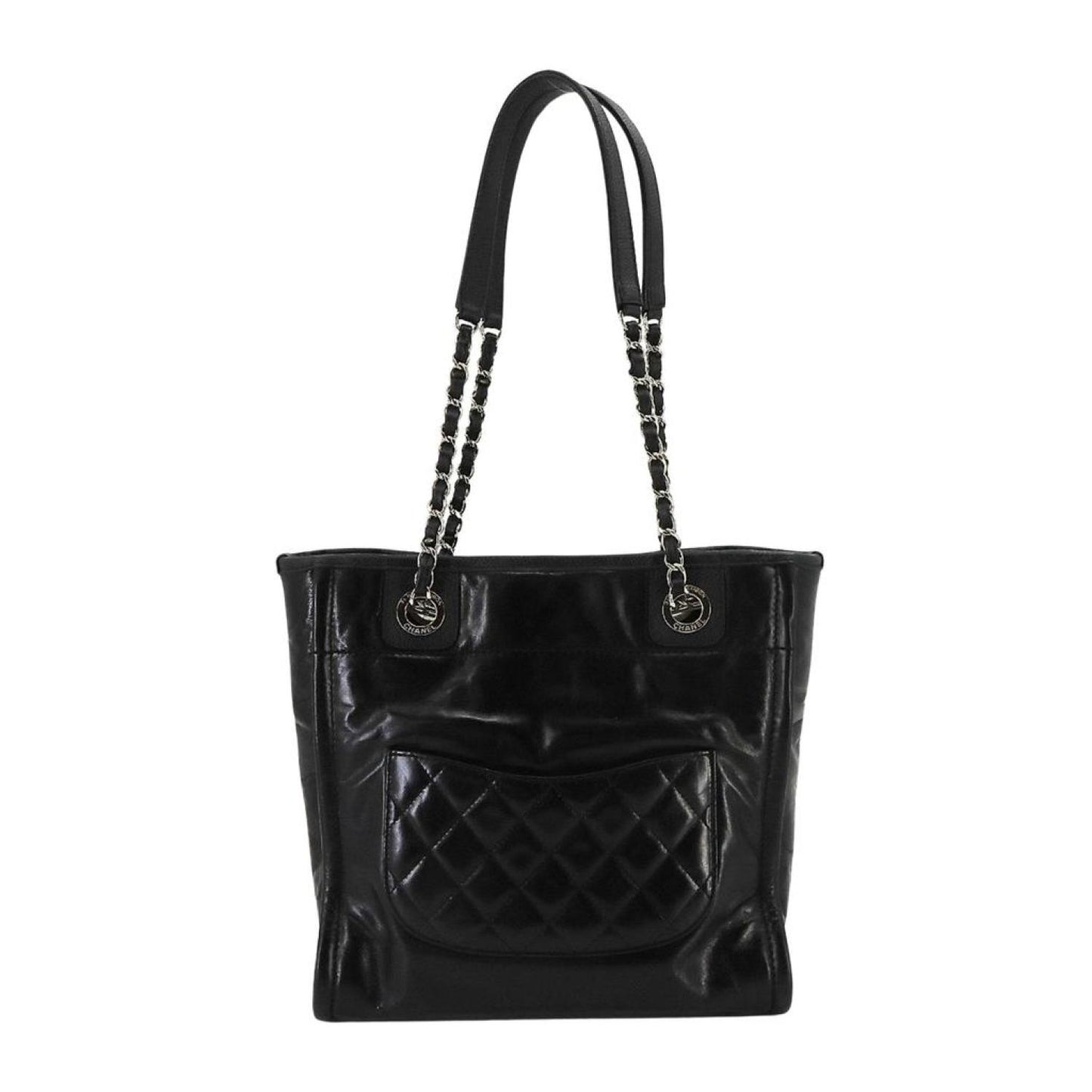 Chanel Cambon Leather Tote Bag (Pre-Owned)