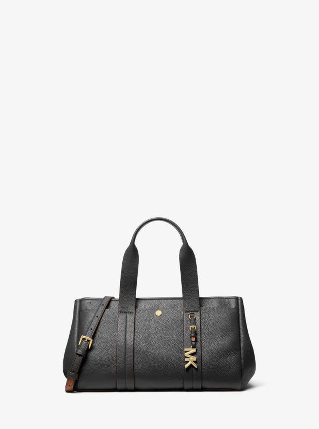 Romee Small Pebbled Leather Satchel