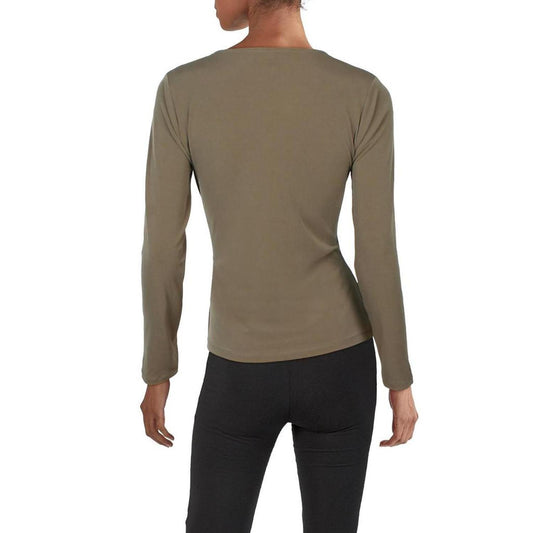 Womens Knit Long Sleeves Pullover Top