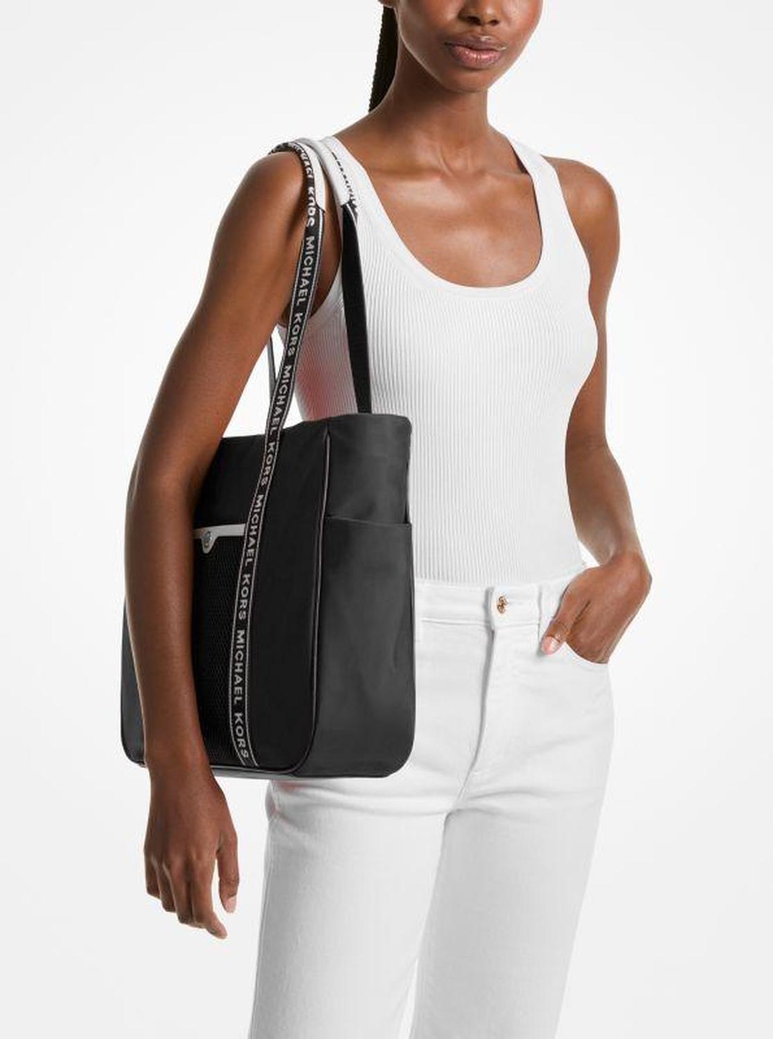 Jet Set Large Nylon Tote Bag