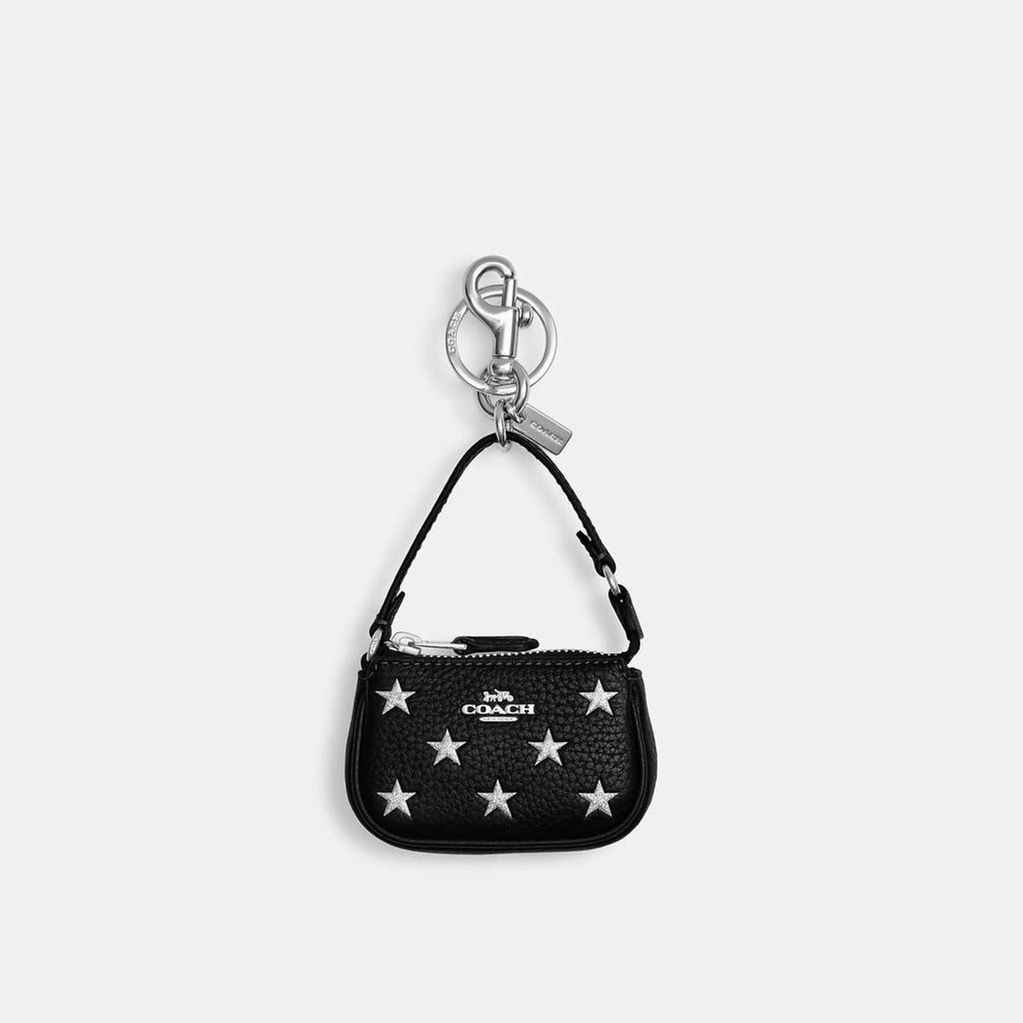 Coach Outlet Mini Nolita Bag Charm With Star Print
