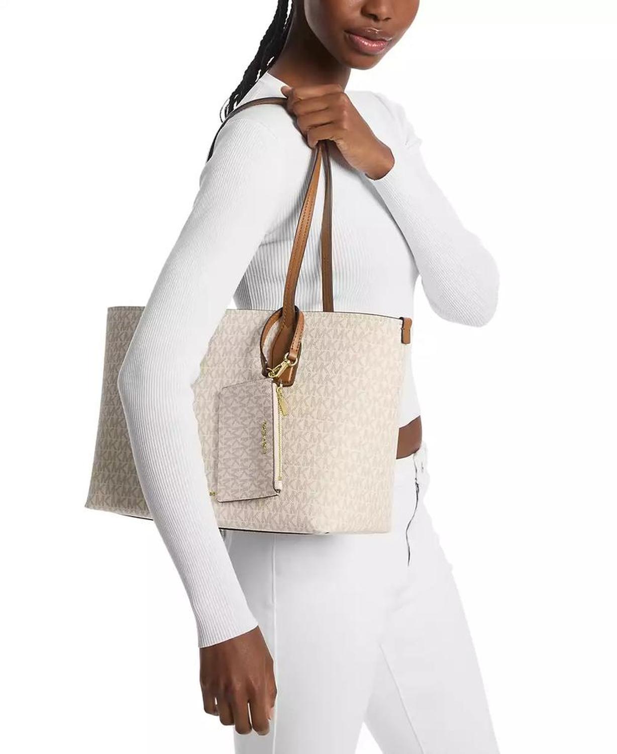 Charlie Logo Medium Tote With Small Zip Case, Created For Macy's