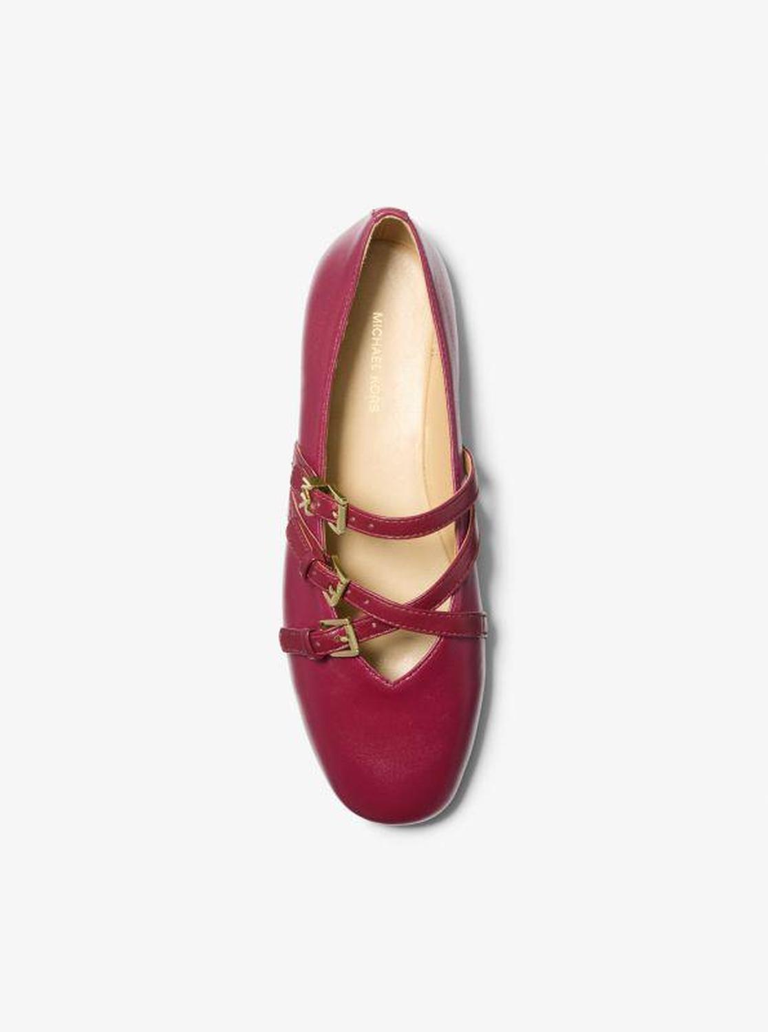 Indy Flex Leather Ballet Flat