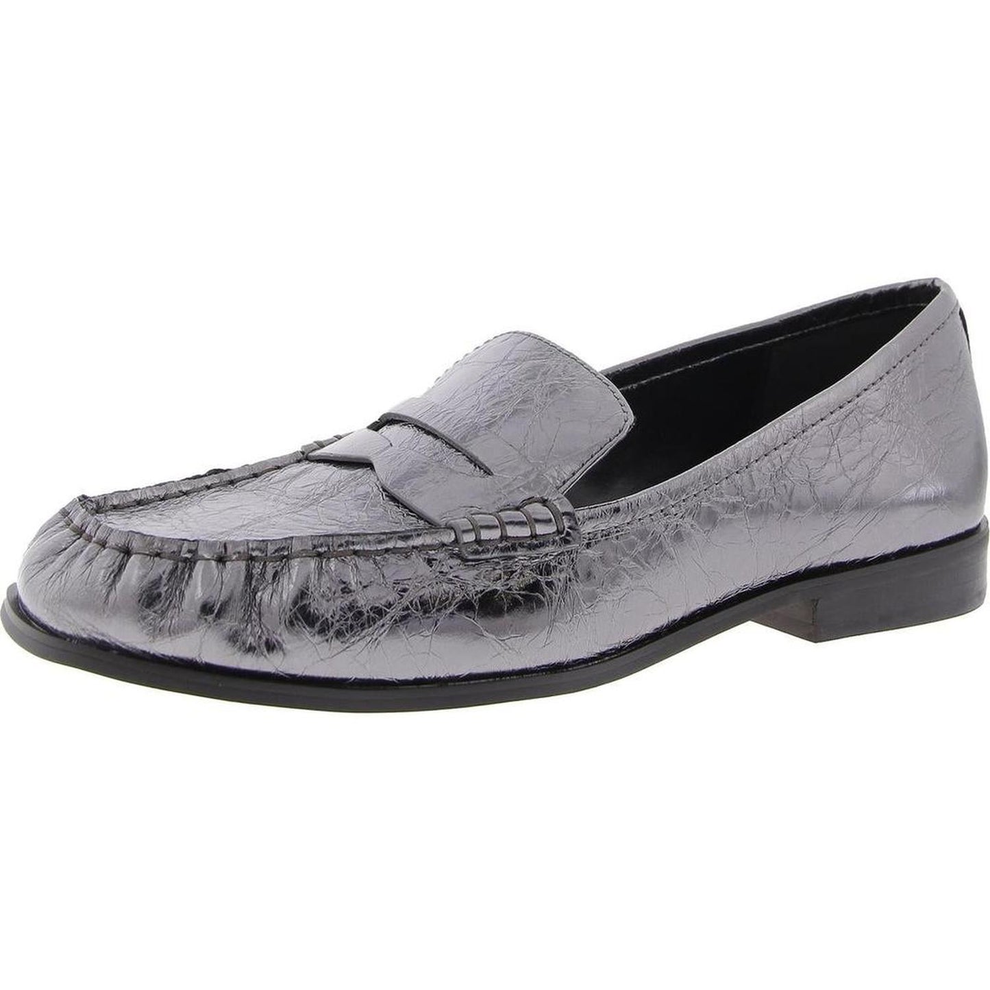 Carlson Loafer Womens Padded Insole Patent Leather Loafers