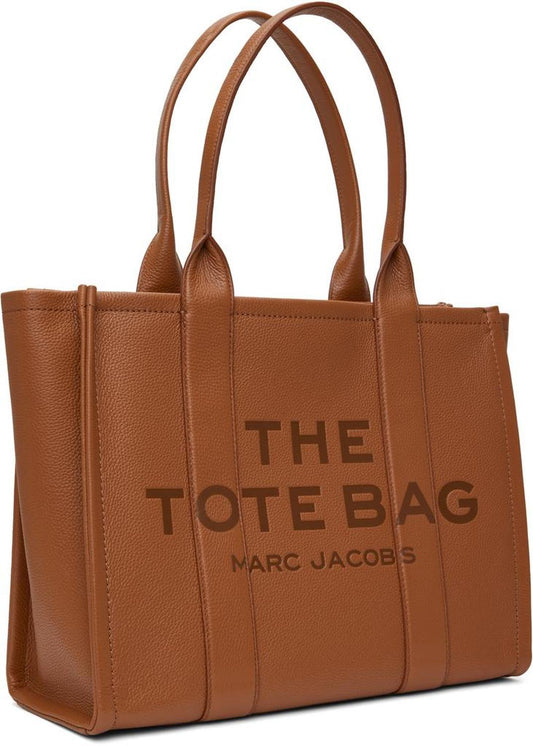 Brown 'The Leather Large' Tote
