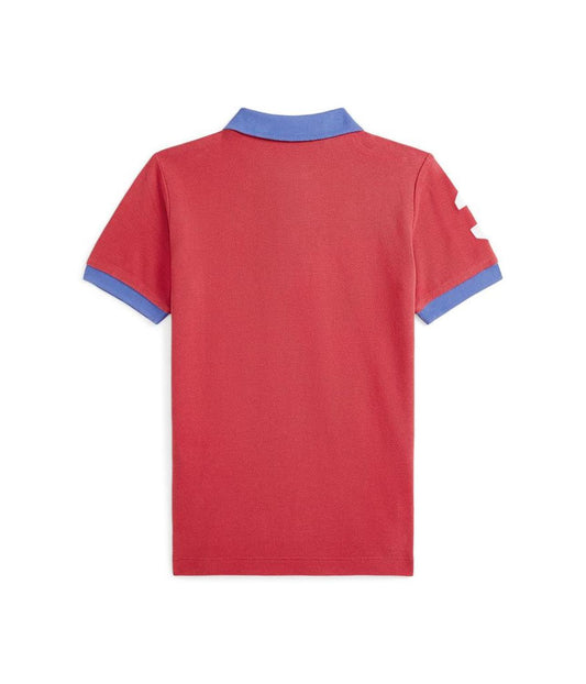 Big Pony Cotton Mesh Polo Shirt (Toddler/Little Kid)