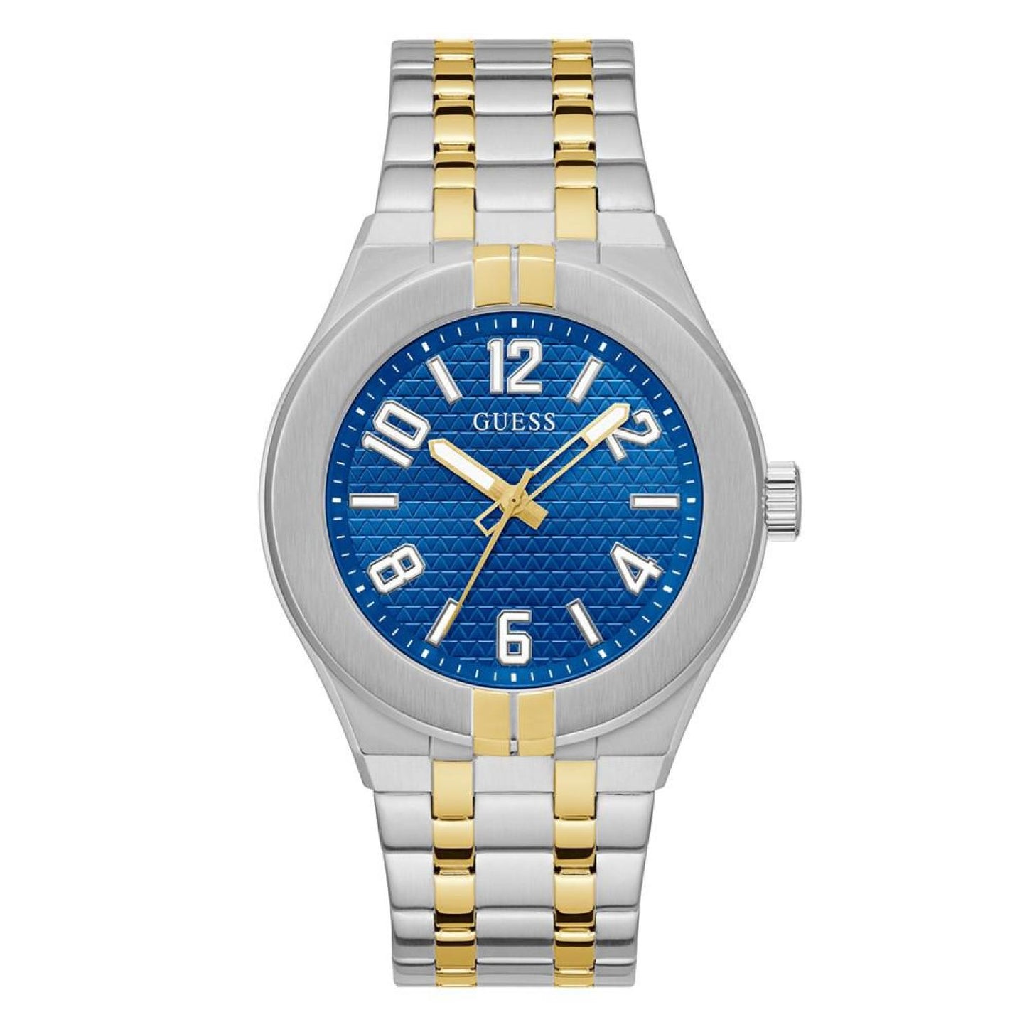 Men's Analog Two-Tone Stainless Steel Watch 44mm