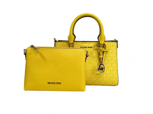 Women's Charlotte 3 In 1 Satchel Bag Crossbody In Golden Yellow