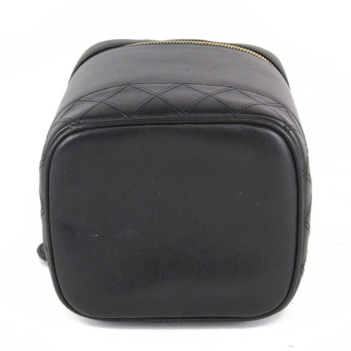 Chanel Vanity Leather Clutch Bag (Pre-Owned)