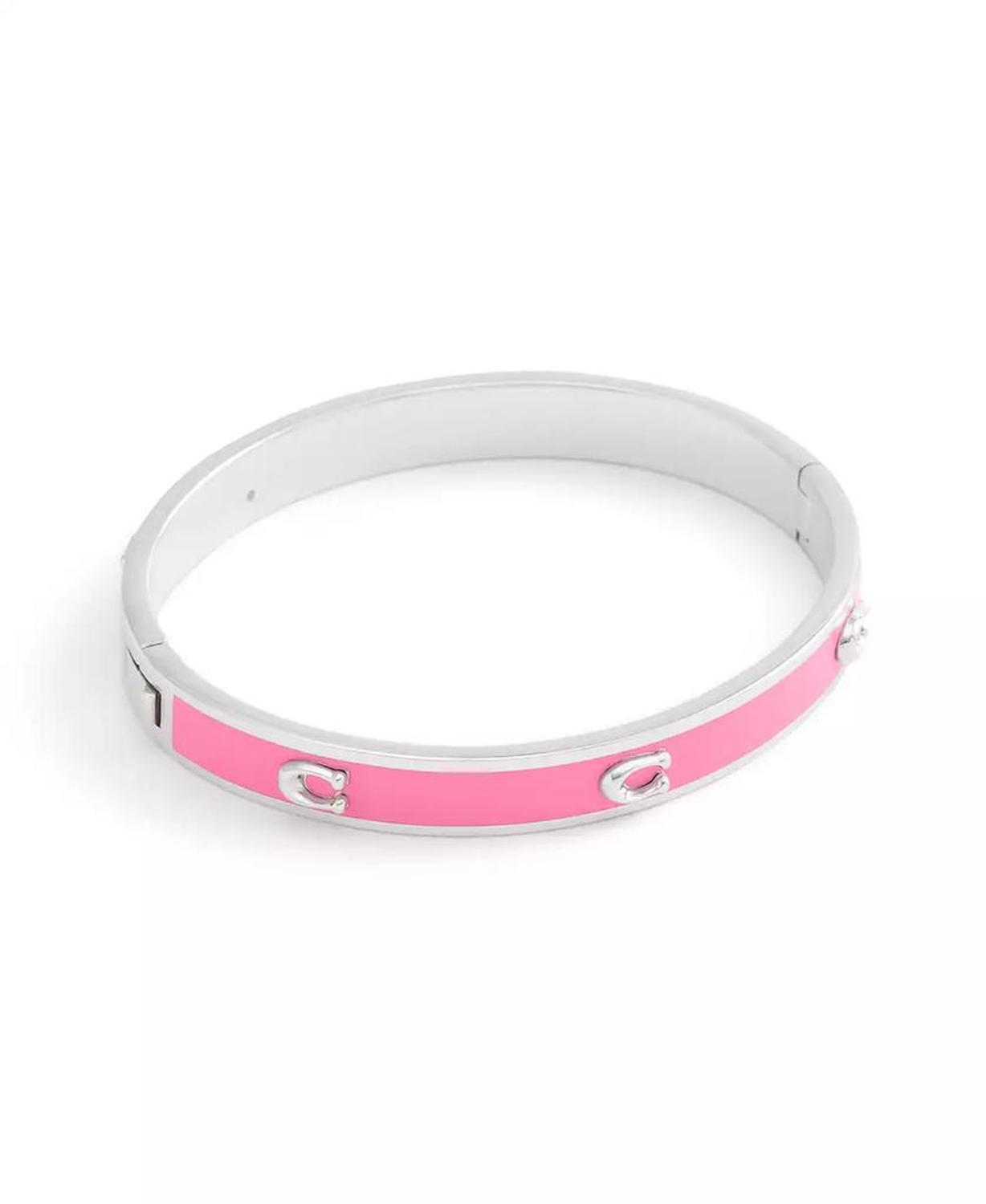 Signature C Enamel Bangle Bracelet