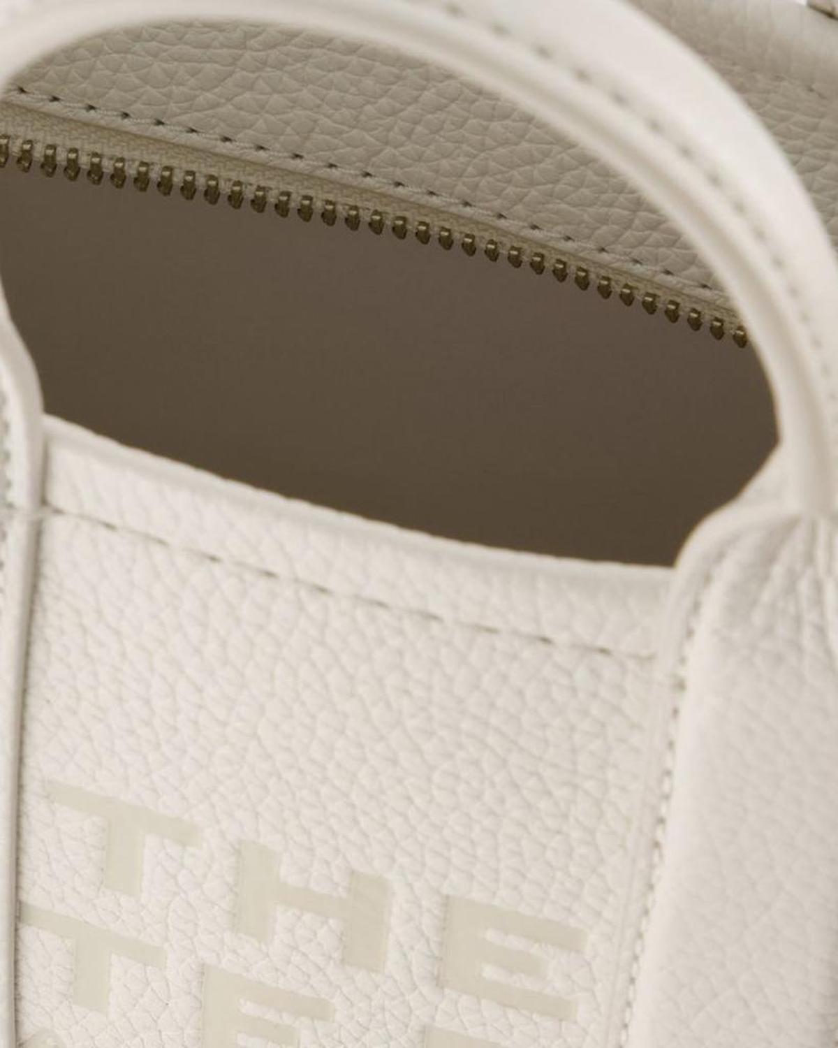 The Mini Crossbody Tote - Marc Jacobs - Leather - Silver
