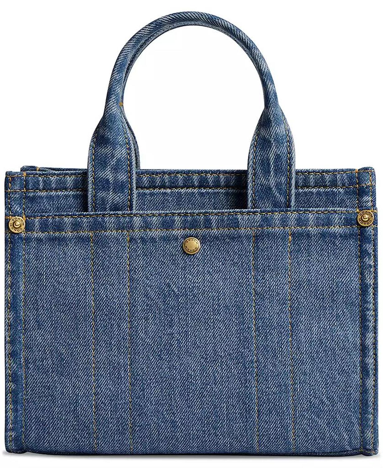 Mini Denim Cargo Tote 20