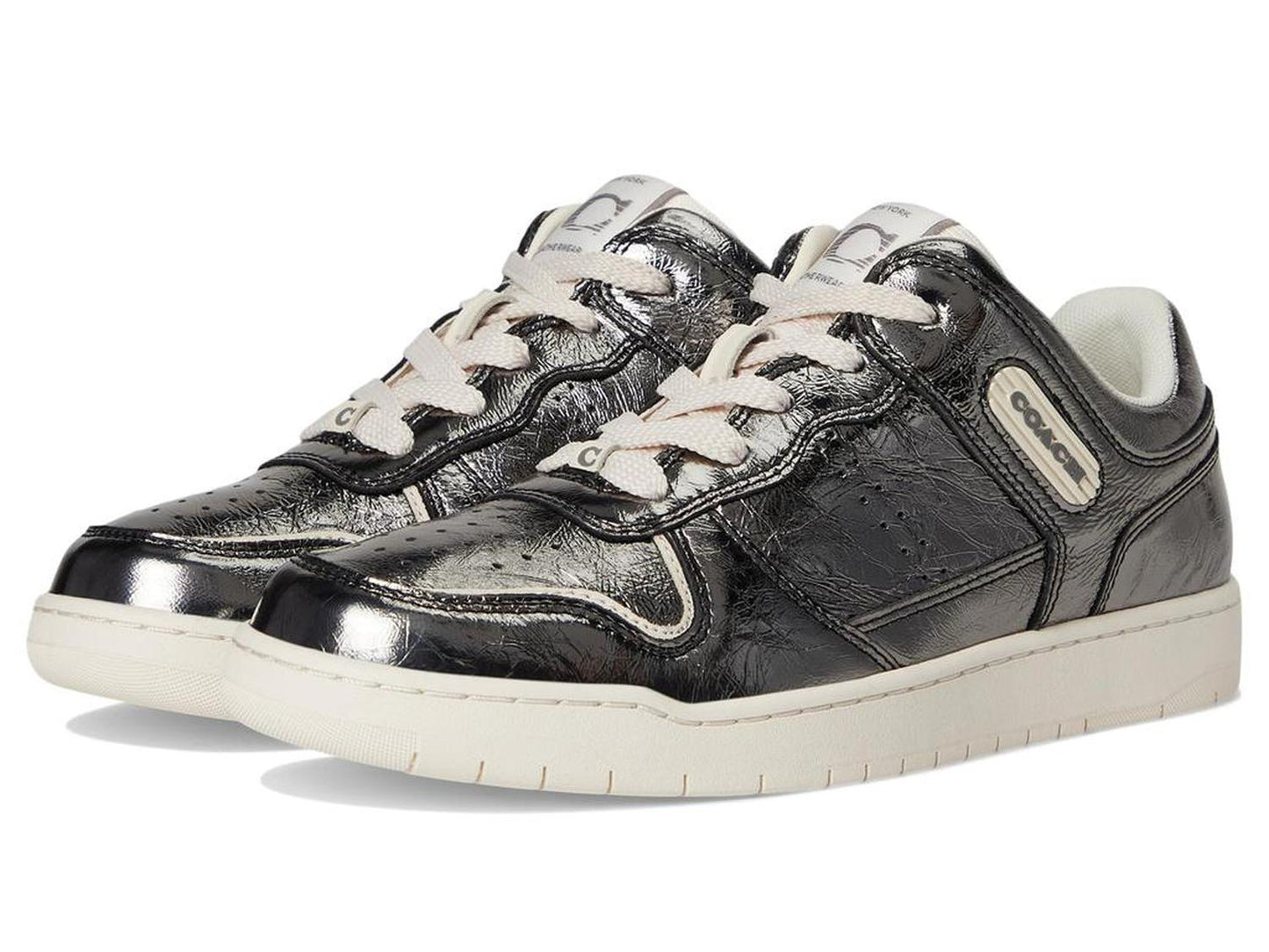 C201 Crinkle Metallic Sneaker