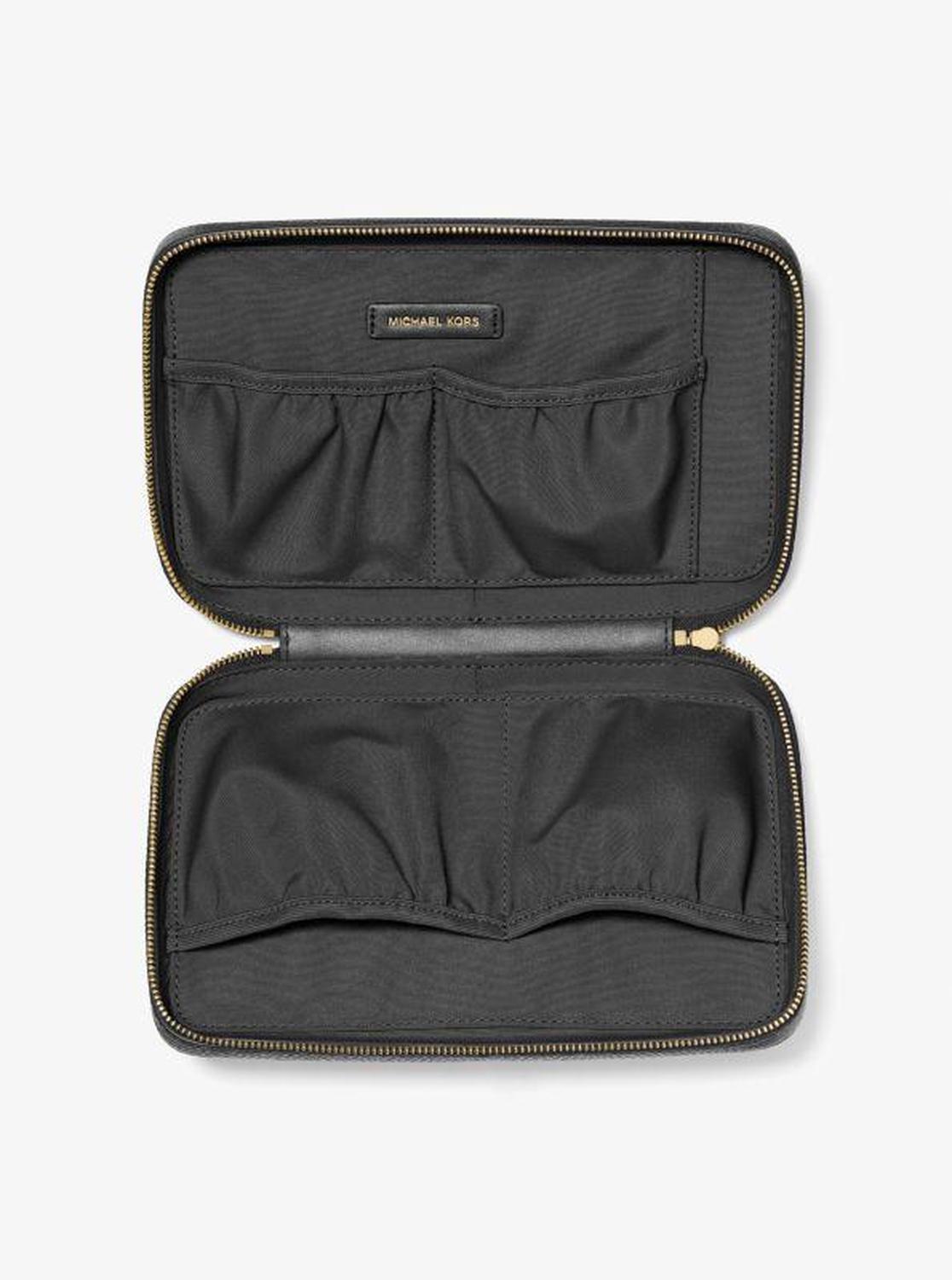 Medium Pebbled Leather Tech Organizer