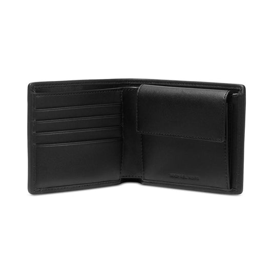 Men's Coin-Pocket Billfold Logo Wallet