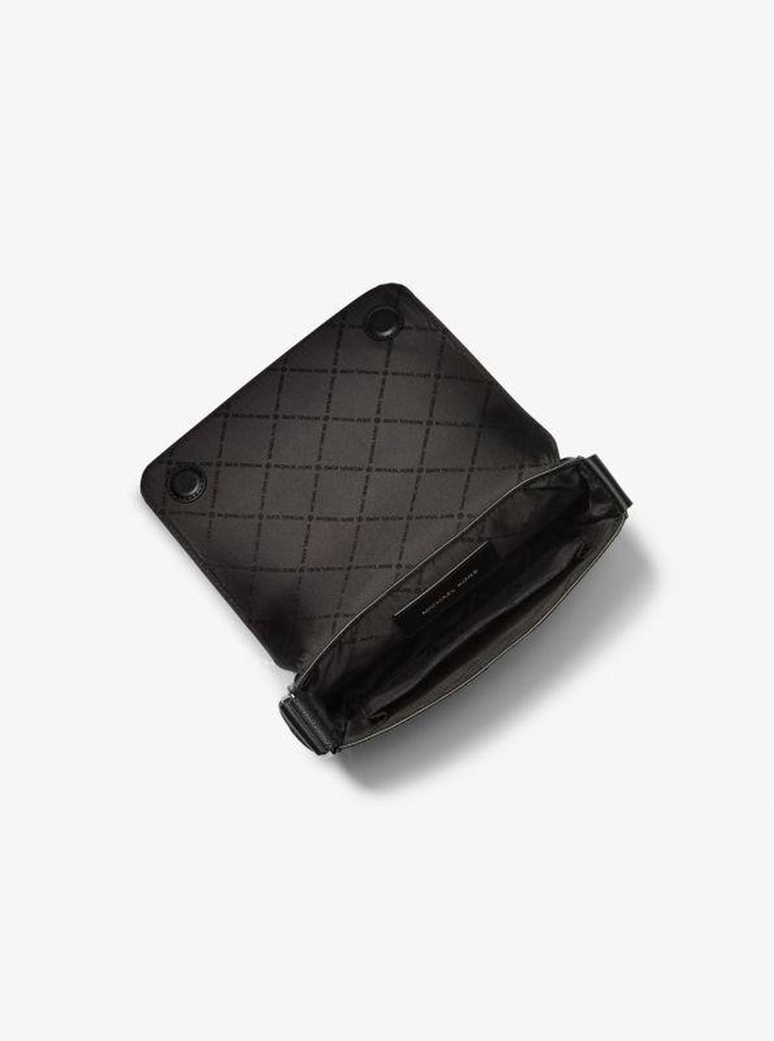 Cooper Color-Block Signature Logo Crossbody Bag with Pouch