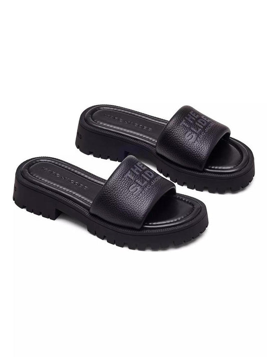 The Slide Leather Sandals
