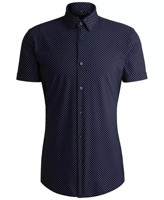 Men's Performance-Stretch Slim-Fit Dress Shirt