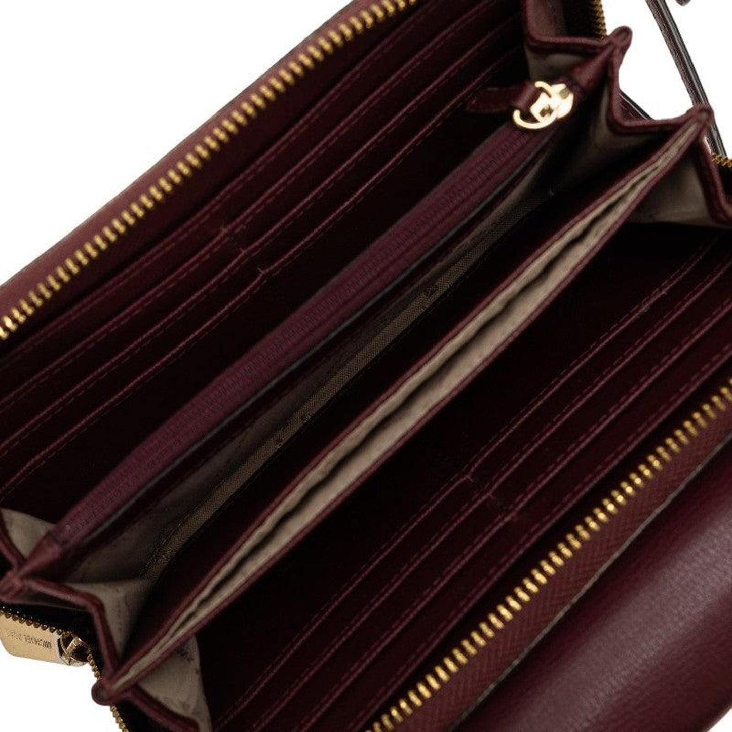 PVC Leather Monogram Chain Shoulder Bag Wallet