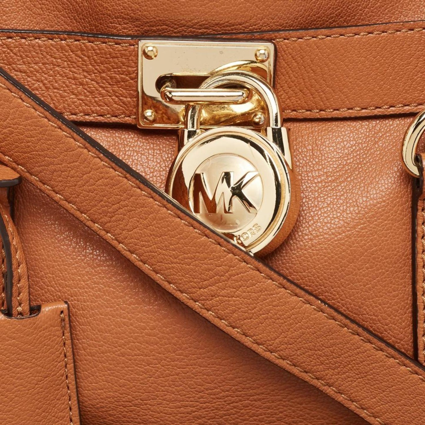 Michael Michael Kors Leather Medium Hamilton East West Tote