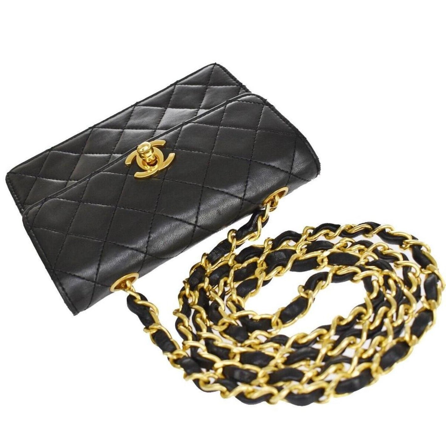 Chanel Mini Matelassé Leather Shoulder Bag (Pre-Owned)
