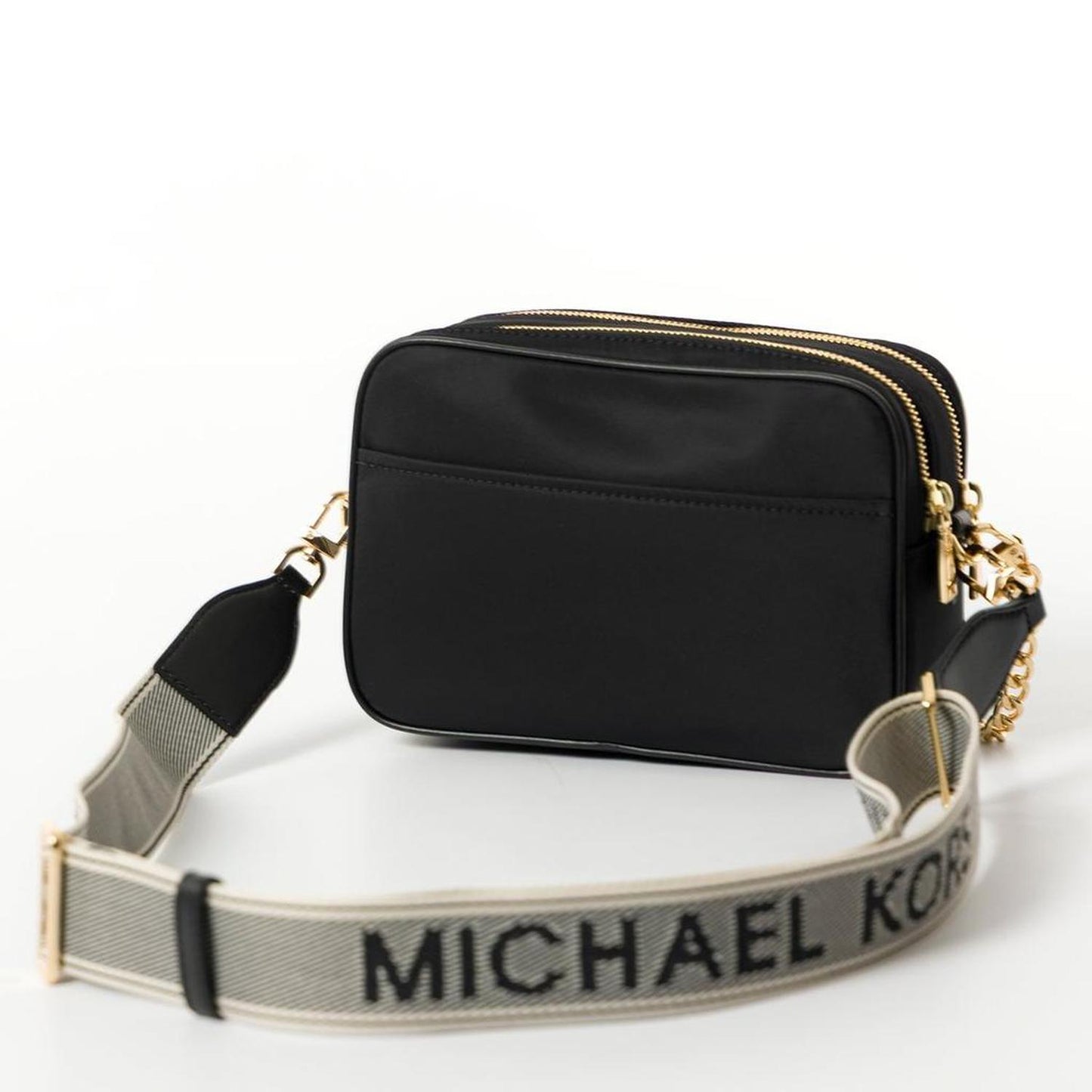 Michael Michael Kors Logo-Lettering Zipped Crossbody Bag