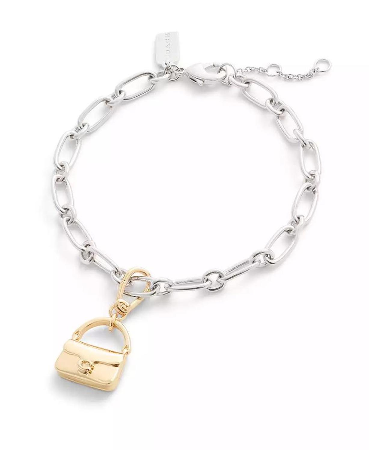 Gold Collectible Signature Sculpted C Handbag Charms