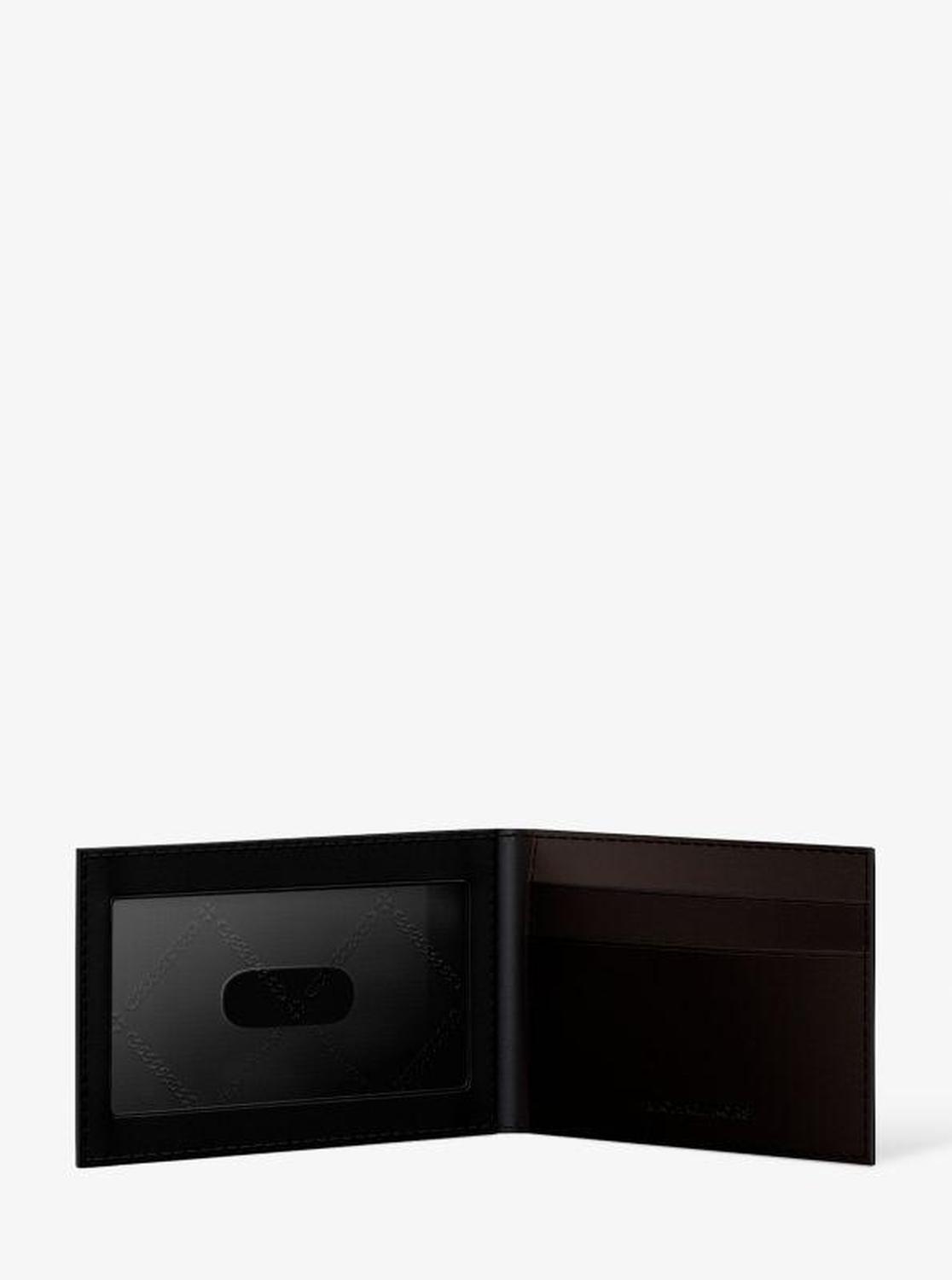 Cooper Saffiano Leather Billfold Wallet With Passcase