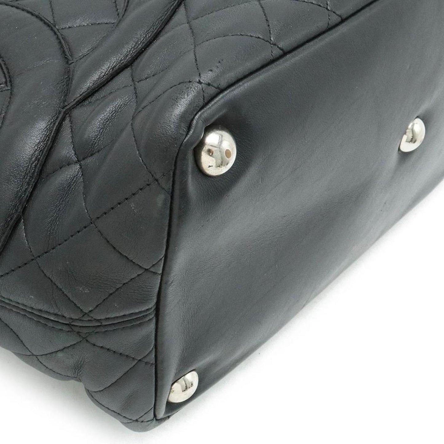 Chanel Cambon Line Leather Tote Bag (Pre-Owned)