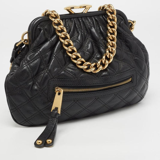 Marc Jacobs Quilted Leather Little Stam Shoulder Bag