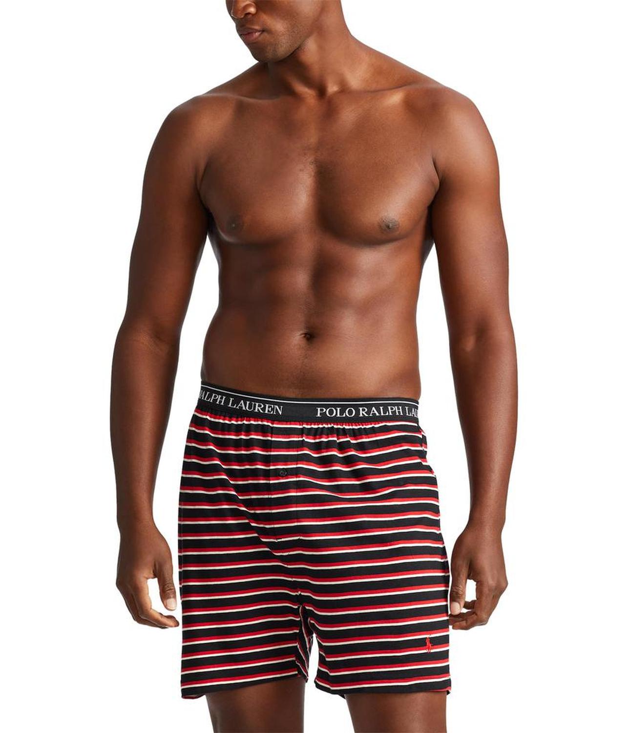 Classic Fit w/ Wicking 3-Pack Knit Boxers