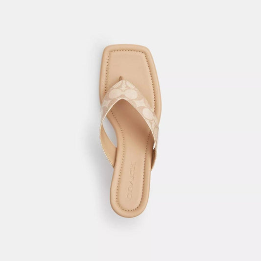 Kitten Heel In Signature Canvas