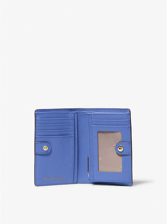 Jet Set Charm Medium Saffiano Leather Wallet