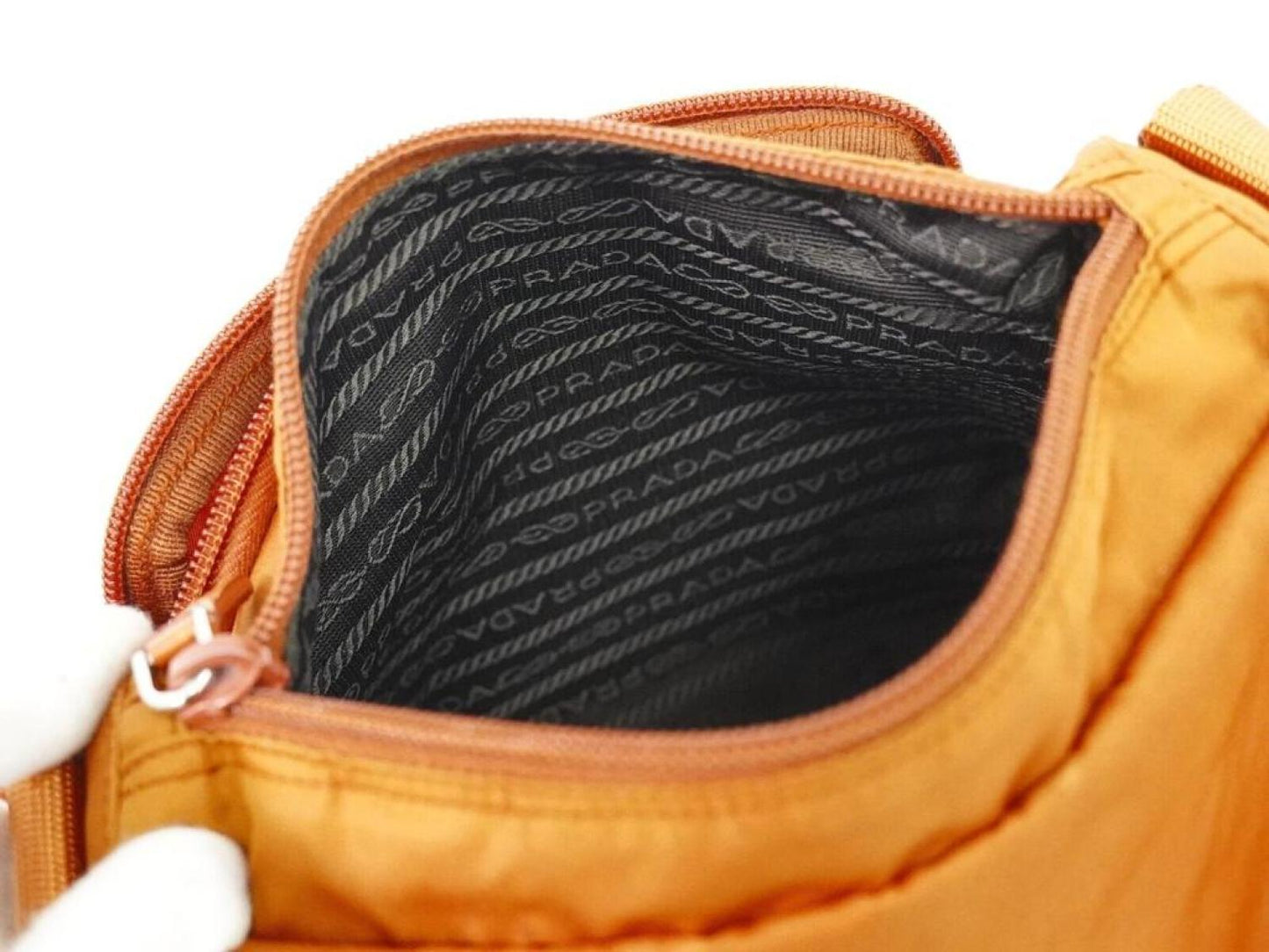 Prada Tessuto Synthetic Shoulder Bag (Pre-Owned)