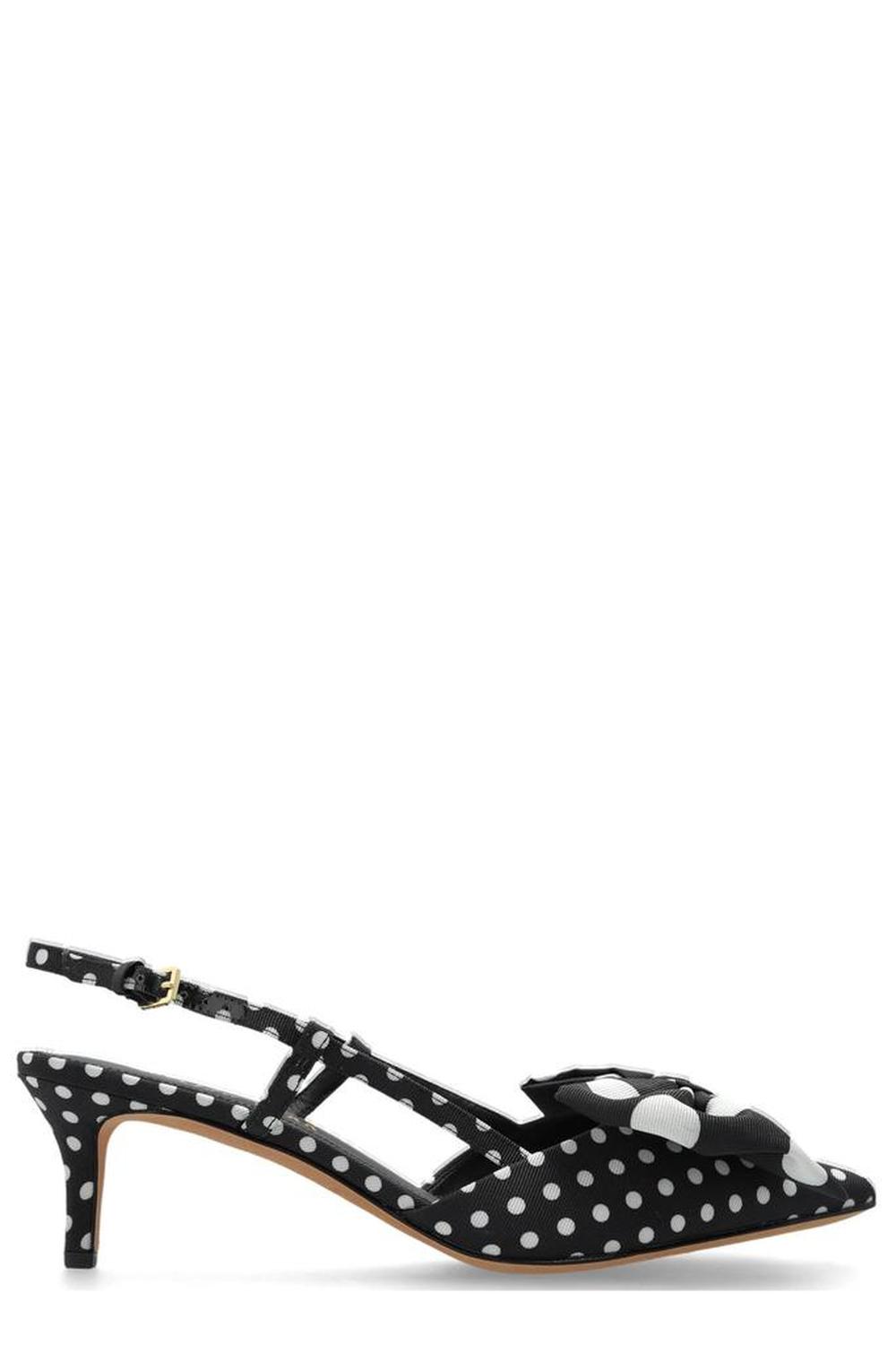 Kate Spade Bow Accent Slingback Pumps
