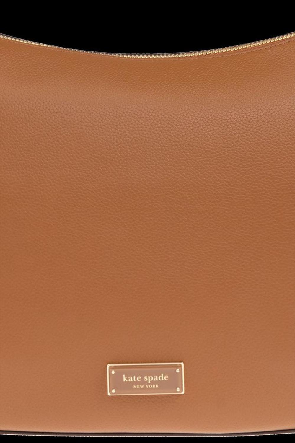 Kate Spade Logo-Plaque Top Zipped Shoulder Bag