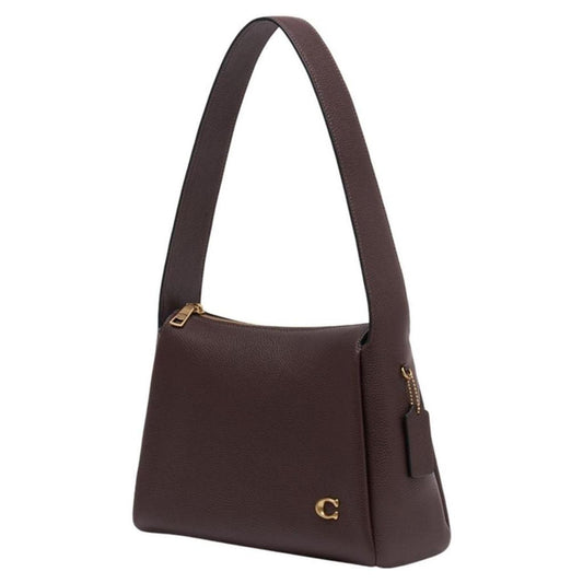 Lola Shoulder Bag - - Leather - Brown