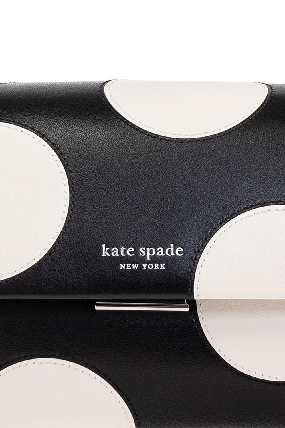 Kate Spade Polka Dot Flap Messenger
